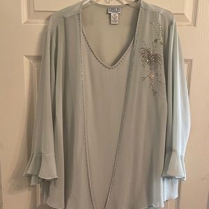 Two Piece Cardigan Dress